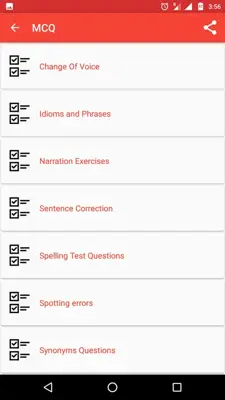 English Hindi Grammar android App screenshot 2